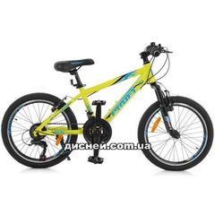 Купить Спортивный велосипед 20 д. G20PLAIN A20.1, салатовый
