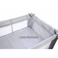 Детский манеж CRL-9201/2 Ash Grey, CARRELLO Piccolo+, со вторым дном фото 14