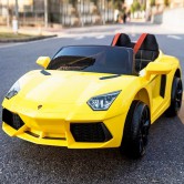 Детский электромобиль T-7630 EVA YELLOW, Lamborghini, желтый