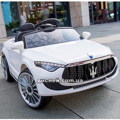 Детский электромобиль T-7628/1 EVA WHITE Maserati, белый
