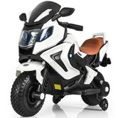 Детский мотоцикл M 3681 AL-1 BMW, надувные колеса, белый