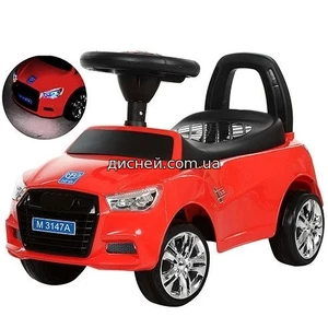 Купить Детская каталка-толокар M 3147 A(MP3)-3 Audi, красная
