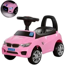 Детская каталка-толокар M 3147 B(MP3)-8 BMW, розовая