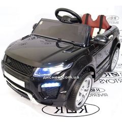 Детский электромобиль M 3213 EBLR-2 Land Rover, кожаное сиденье, черный