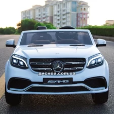 Двухместный детский электромобиль M 3565 (MP4) EBLR-1, Mercedes, белый купить