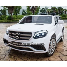 Двухместный детский электромобиль M 3565 (MP4) EBLR-1, Mercedes, белый фото 37