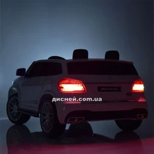 Двухместный детский электромобиль M 3565 (MP4) EBLR-1, Mercedes, белый фото 63