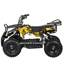 Детский квадроцикл HB-EATV 800N-13 V3, на аккумуляторе, желтый камуфляж фото 37