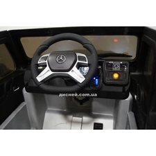 Детский электромобиль M 3567 EBLRM-2 (4WD), кожаное сиденье, черный матовый фото 71