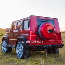 Детский электромобиль M 3567 EBLRS-3 (4WD), автопокраска, красный фото 14