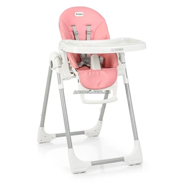 Стульчик для кормления ME 1038 PRIME Flamingo, розовый