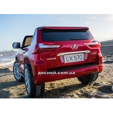Детский электромобиль M 3906 EBLRS-3 Lexus, автопокраска, красный фото 14