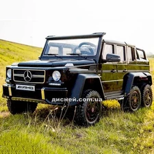 Двухместный детский электромобиль M 3971 EBLR-2, Mercedes, черный фото 41