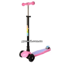 Детский самокат JR 3-060-8-P, MAXI, розовый фото 14