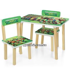 Купить Детский столик 501-51, со стульчиками, Turtles