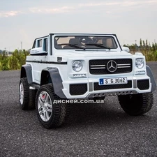 Двухместный детский электромобиль M 4000 EBLR-1, Mercedes, белый купить