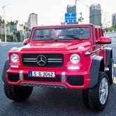 Двухместный детский электромобиль M 4000 EBLR-3, Mercedes, красный