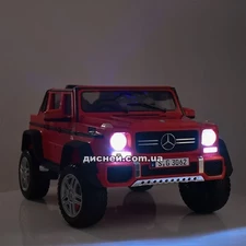 Двухместный детский электромобиль M 4000 EBLR-3, Mercedes, красный фото 54