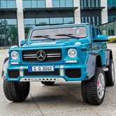 Двухместный детский электромобиль M 4000 EBLR-4, Mercedes, синий